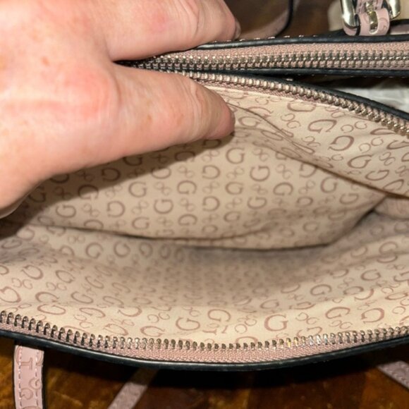 Guess Logo Satchel Bag - Picture 9 of 13